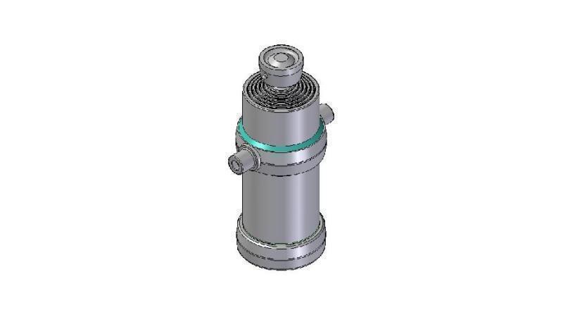 4061S -CILINDRU TELESCOPIC STANDARD/BALL 6 ETAPE CURS 2525 DIAMETRU 190
