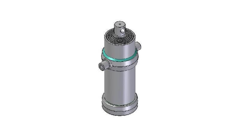 4063F -CILINDRU TELESCOPIC STANDARD/GAURĂ 6 ETAPE CUSCĂ 3405 DIAMETRU 190