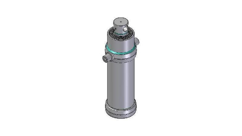 4084F -CILINDRU TELESCOPIC STANDARD/GAURĂ 4 ETAPE CURS 2190 FI 190