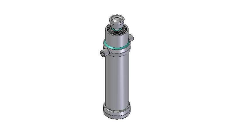 4090S - TELESCOPICKÝ CYLINDR STANDARD/KULIČKA 4 STUPNĚ ZDVIH 2510 PRŮMĚR 170