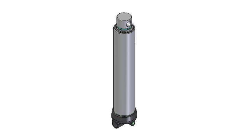 4627F -CILINDRU TELESCOPIC GĂURĂ - GĂURĂ 2 GRADE CURSĂ 1095 FI 124