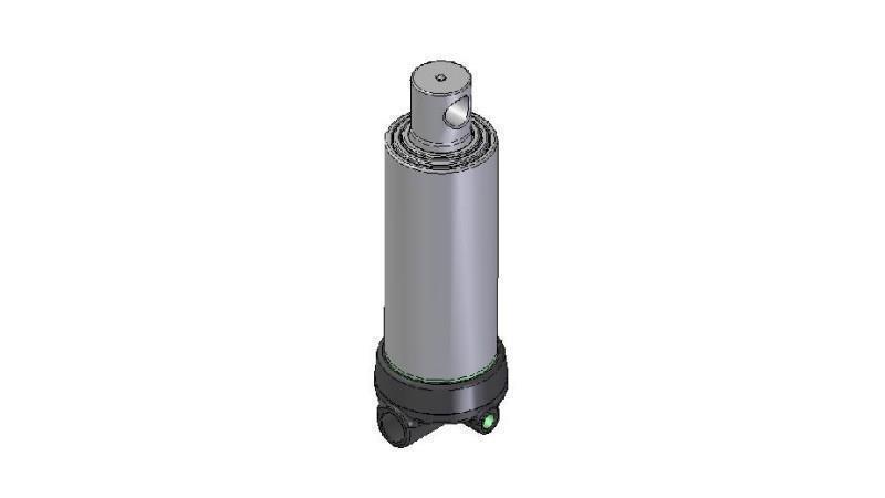 4631F -CILINDRU TELESCOPIC GAURĂ - GAURĂ 3 GRADE CURSĂ 743 FI 124
