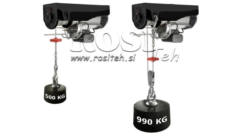 230 V ЕЛЕКТРИЧЕСКА ВИЧКА DWI 500/990 KG