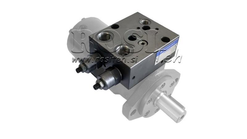 VALVĂ PENTRU FRÂNĂ HIDRAULICĂ A HIDROMOTORULUI KPBR-250/1/D