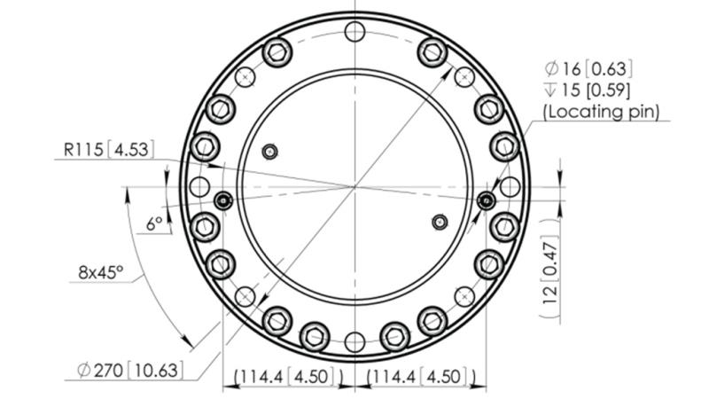 ХИДРАВЛИЧЕН РОТАТОР CPR9-01 33000/9000 KG