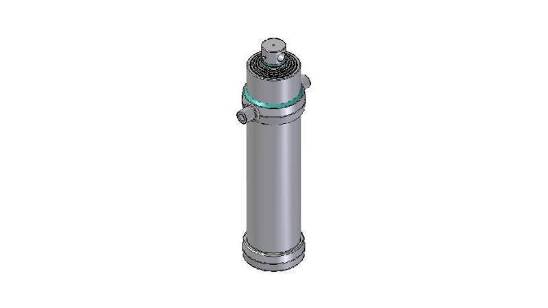 5010F -TELESCOPICKÝ CYLINDR STANDARD/DÍRA 5 STUPŇŮ ZDVIH 3490 FI 190