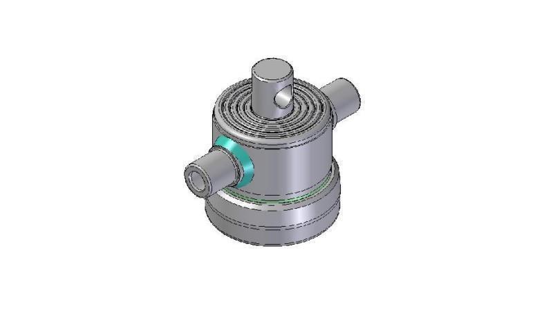 6002F -CILINDRU TELESCOPIC STANDARD/GĂURĂ 6 ETAPE CURSĂ 840 FI 124