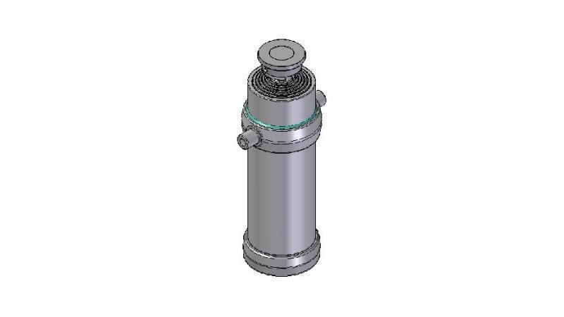6056S -CILINDRU TELESCOPIC STANDARD/BALL 6 ETAPE CURS 3265 DIAMETRU 215