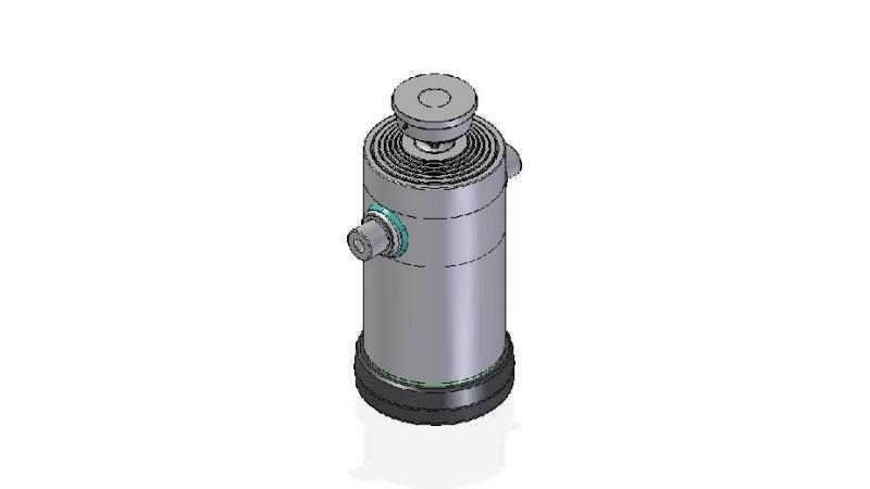 6091S -TELESCOPIC Sylinder STANDARD/KULE 6 TRINN REISE 3700 DIAMETER 300
