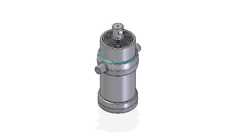 7053F -CILINDRU TELESCOPIC STANDARD/GAURĂ 7 ETAPE CURS 2555 FI 215
