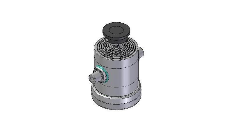 8009S -TELESKOPSKI CILINDER STANDARD/KROGLA 8 STOPENJ HOD 1715 FI 240
