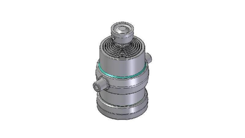 8020S -CILINDRU TELESCOPIC STANDARD/BOL 8 ETAPE CUSCĂ 1910 DIAMETRU 215