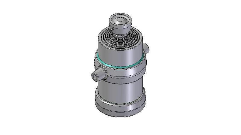 8022S -CILINDRU TELESCOPIC STANDARD/BALL 8 ETAPE CURS 2290 DIAMETRU 215