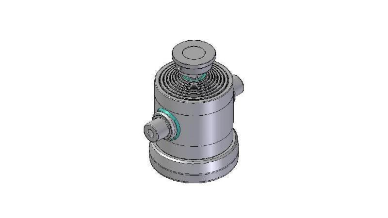 8031S -CILINDRU TELESCOPIC STANDARD/BALL 8 ETAPE CURS 1950 DIAMETRU 270