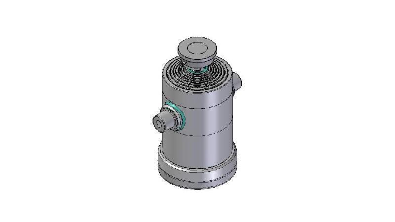 8034S -CILINDRU TELESCOPIC STANDARD/BOL 8 ETAPE CUSCĂ 2780 DIAMETRU 270