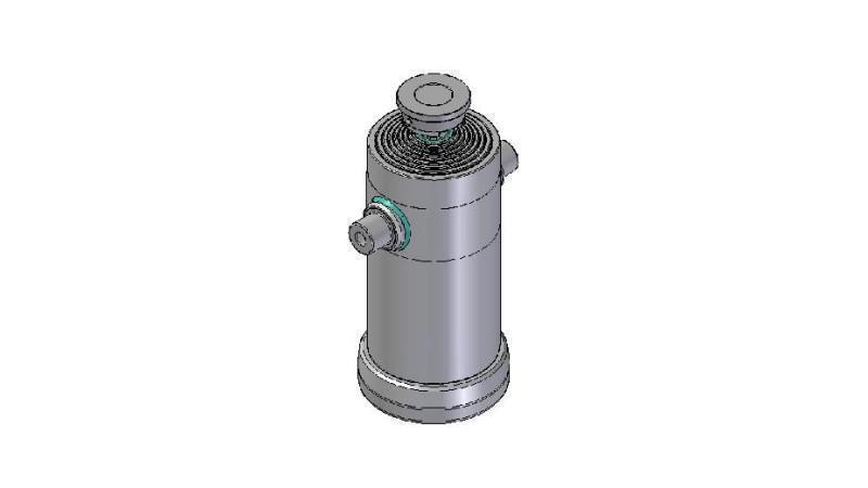 8036S -CILINDRU TELESCOPIC STANDARD/BOL 8 ETAPE CUSCĂ 3500 DIAMETRU 270
