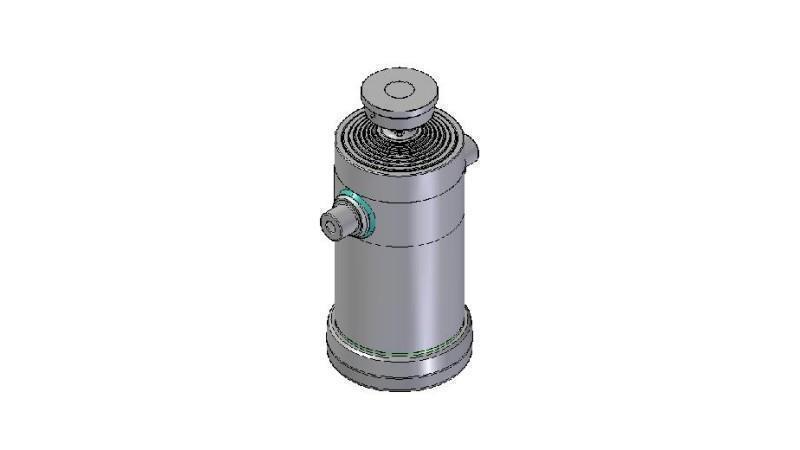 8057S -CILINDRU TELESCOPIC STANDARD/BALL 8 ETAPE CURS 3665 DIAMETRU 300