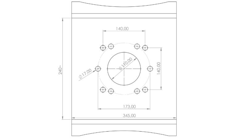 PRINDERE PIATRA BSG 600 TG 2000 kg - 1500 mm