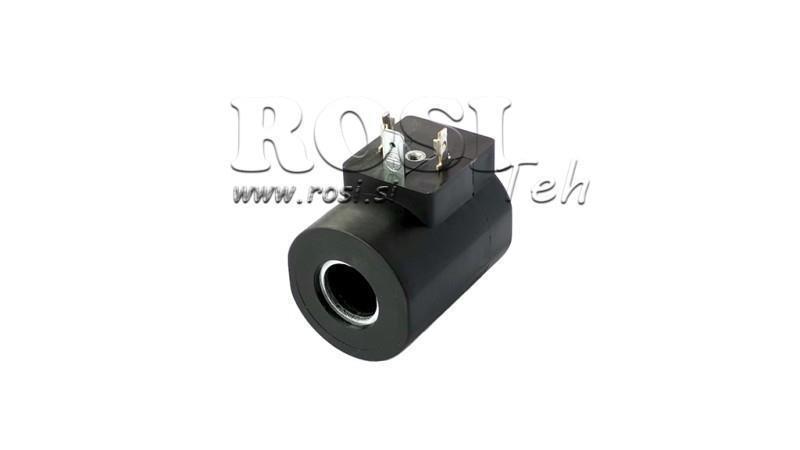 ЕЛЕКТРОМАГНИТНА КОИЛА 12V DC - SAE10 - fi 16.15mm-50mm 26W IP65