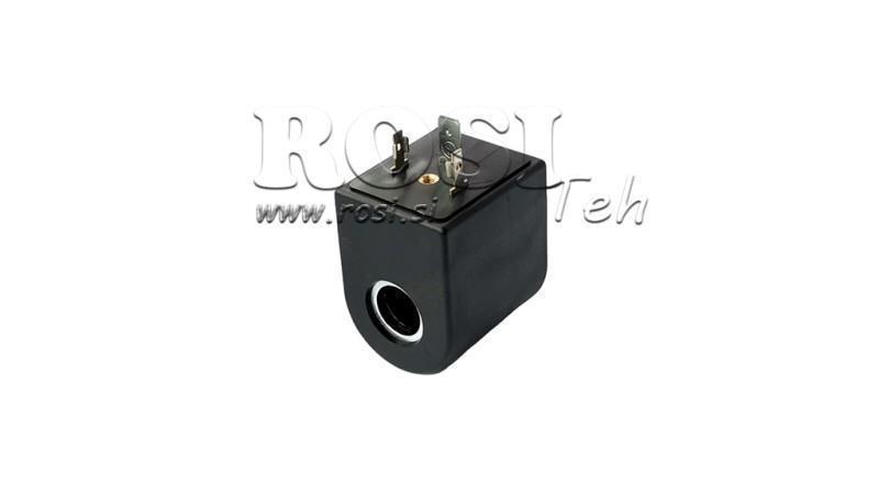 ЕЛЕКТРОМАГНИТНА КОИЛА 12V DC - CB08 - fi 13.5mm-39.3mm 20W IP65