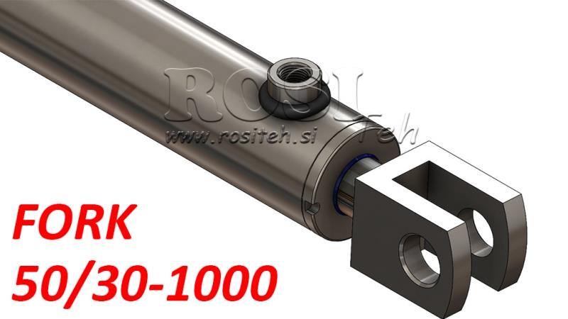 ХИДРАВЛИЧЕН ЦИЛИНДЪР ВИЛКА 50/30-1000