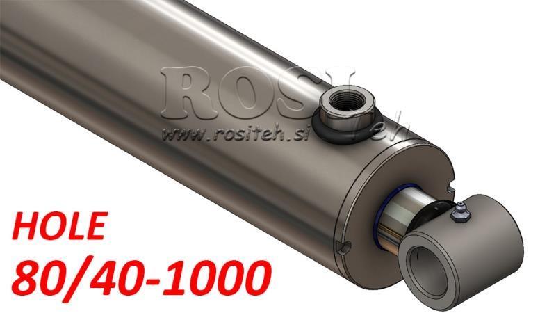 orificiu cilindru hidraulic 80-40-1000