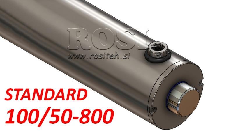 ХИДРАВЛИЧЕН ЦИЛИНДЪР СТАНДАРТ 100/50-800