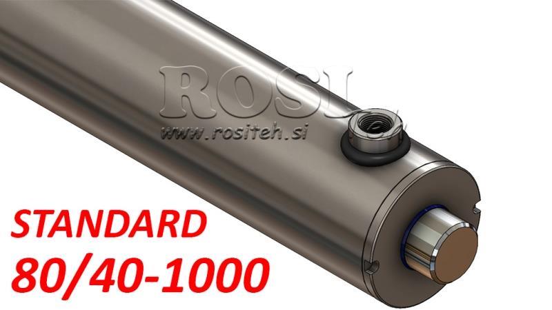 ХИДРАВЛИЧЕН ЦИЛИНДЪР СТАНДАРТ 80/40-1000