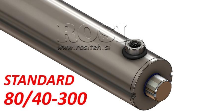 ХИДРАВЛИЧЕН ЦИЛИНДЪР СТАНДАРТ 80/40-300