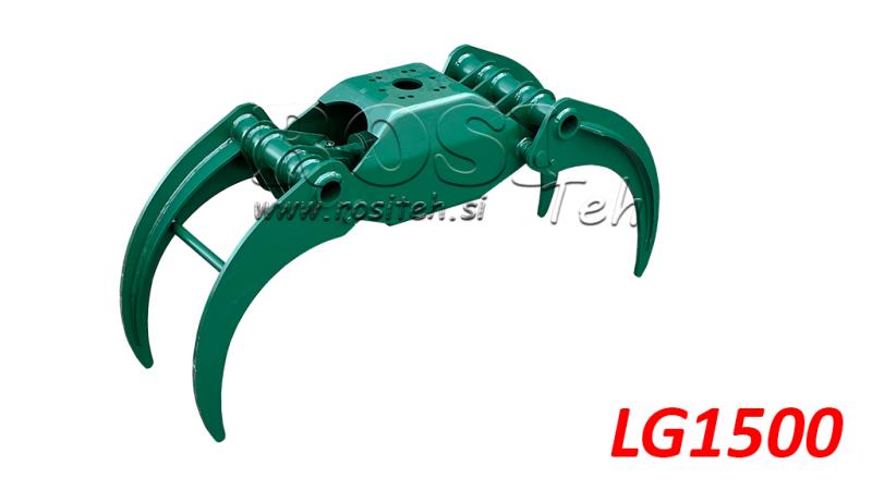 GRIPURI PENTRU FORESTIER PENTRU BIOMASĂ LG1500 KG - 1320 MM
