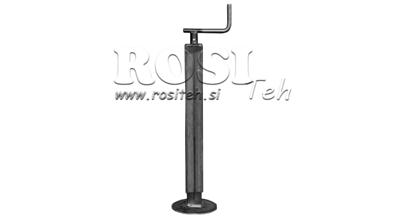 РЕЗБОВА ПОДПОРНА КРАКА (ВИСОЧИНА 660MM - ХОД 330MM) - 800KG