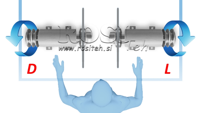 GUSS-EISEN KREISSÄGENWELLE 300MM (LINKS GEWINDE)