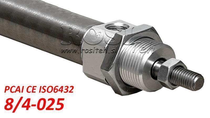 ПНЕВМАТИЧЕН ЦИЛИНДЪР PCAI 8/4-025 CE ISO6432