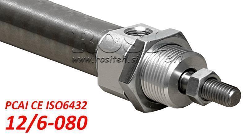 ПНЕВМАТИЧЕН ЦИЛИНДЪР PCAI 12/6-080 CE ISO6432