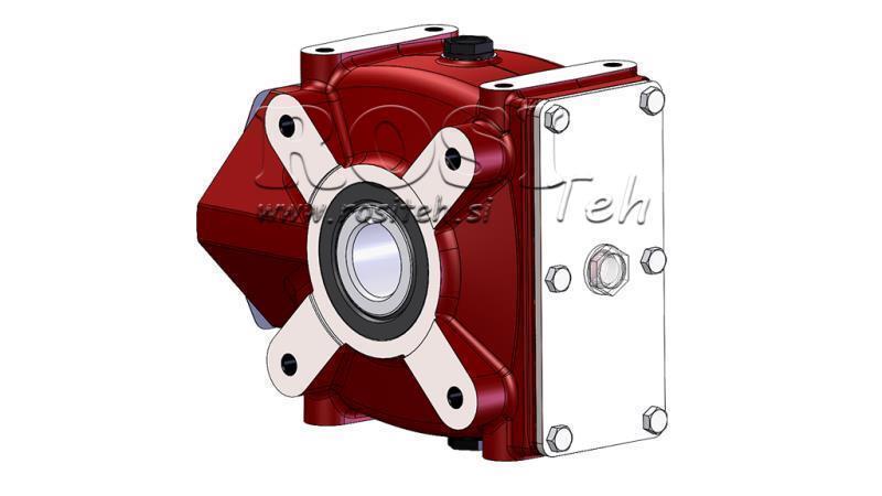 PŘEVODOVKA - PŘEVODOVKA RT120 PRO HYDRAULICKÝ MOTOR MP/MR/MS POMĚR 4.1:1