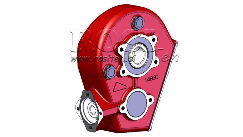 REDUKTOR - MULTIPLIKATOR RT250 ZA HIDROMOTOR MP/MR/MS razmerje 21,1:1