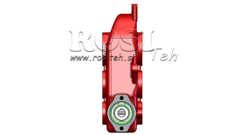 PŘEVODOVKA - PŘEVODOVKA RT300 PRO HYDRAULICKÝ MOTOR MP/MR POMĚR 29.5:1