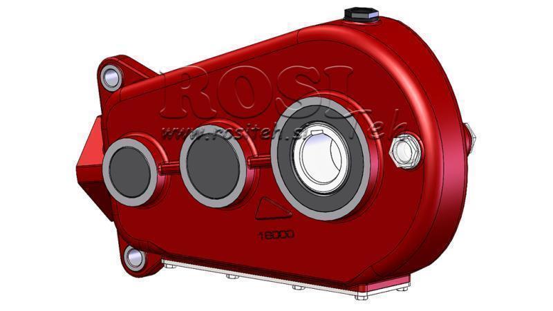 PŘEVODOVKA - PŘEVODOVKA RT520 PRO HYDRAULICKÝ MOTOR MP/MR/MS POMĚR 43.6:1