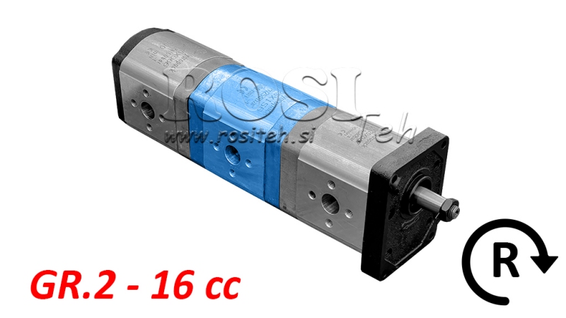 ХИДРАВЛИЧНА ПОМПА 20C16X156 СРЕДНА ГР.2 16 CC ДЯСНА