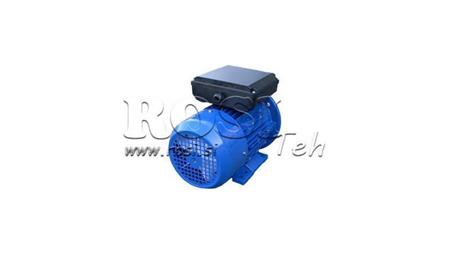 2.2KW-ЕЛЕКТРИЧЕСКИ МОТОР MYT100L1-4_1400RPM 1ФАЗА С КРАКА+ФЛАНЕЦ-B3B5
