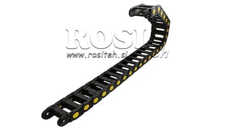 GHID DE LANȚ PENTRU HOSE HIDRAULICE CK25a (înălțime 25mm-lățime 100mm)