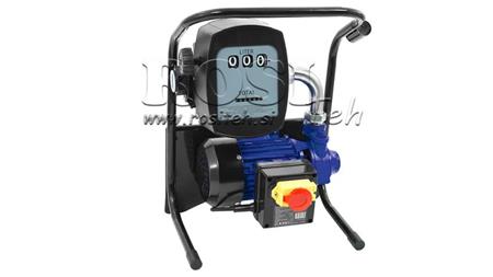 POMPĂ DE MOTORINĂ 600W 40 l/min CU CONTOR ȘI PISTOL DE DISTRIBUȚIE