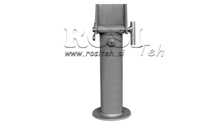 HYDRAULINEN JALKA YKSI-SUUNTA 6 TON 250MM