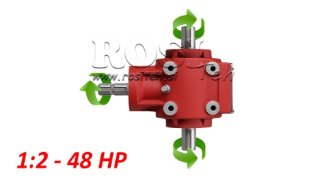 KOTNI REDUKTOR PTO-R11S 1:2 (48HP-35kW)