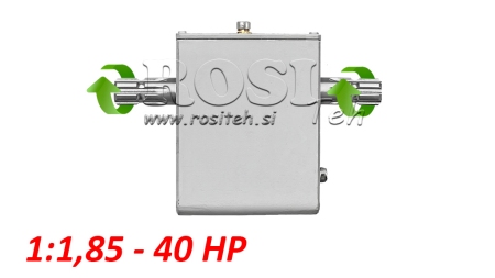 СКОРОСТНА КУТИЯ ЗА ТРАКТОР - 1:1.85 (40HP-30KW) МЪЖКИ-МЪЖКИ