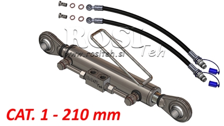 HYDRAULICKÝ TRETÍ BOD STANDARD - 1 KAT. 50/30-210 (20-55KS)(25,4/25,4)