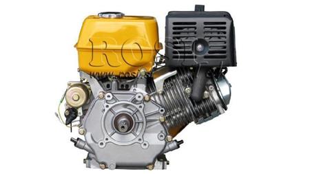 бензинов двигател EG4-420cc-9.6kW-13.1HP-3,600 RPM-E-KW25x88.5-електрически старт