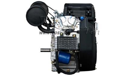 бензинов двигател 614cc-14.9kW-3,600 RPM-E-KW25.4x72-електрически старт