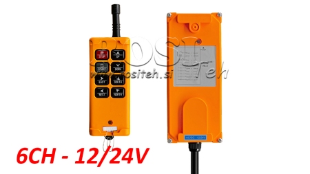 RADIO KONTROLLER 6CH - 12/24V