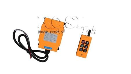 CONTROLER RADIO 4CH - 12/24V